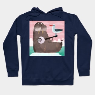 Walrus and Albatross Hoodie